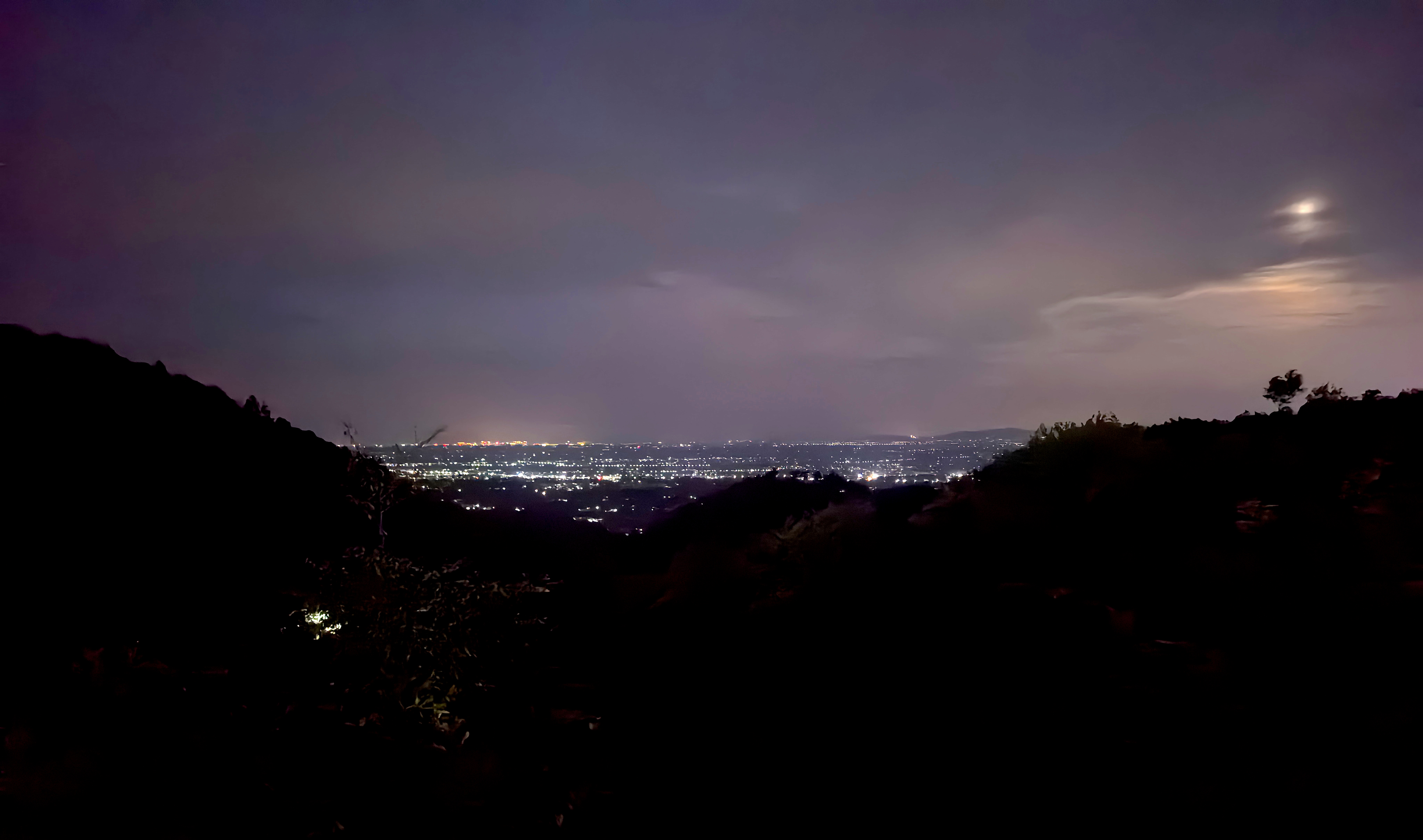 洞部落风物・营地夜景｜山间夜色静谧